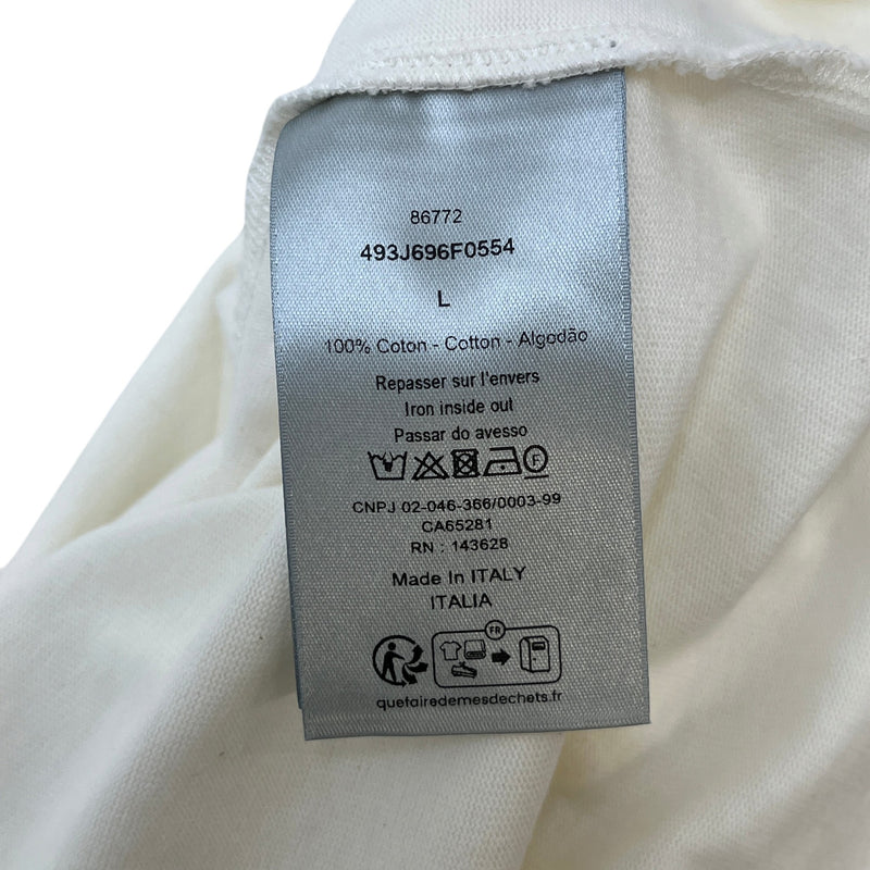 Men's Handwritten 1947 T-Shirt White Size L