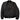 Men's Quilted Plaque Logo Down Jacket Black Size IT 52 / XL