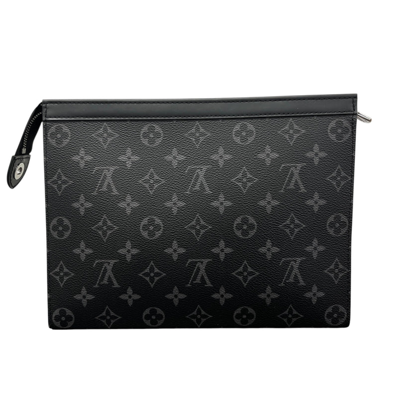 Men's Monogram Eclipse Pochette Voyage Mm Pouch Grey