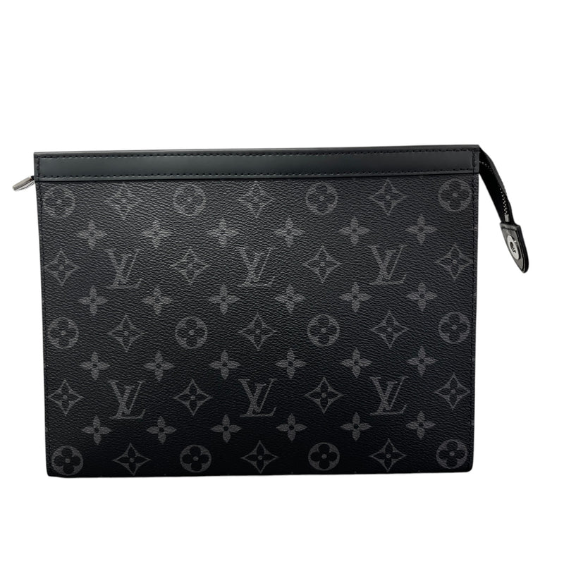 Men's Monogram Eclipse Pochette Voyage Mm Pouch Grey
