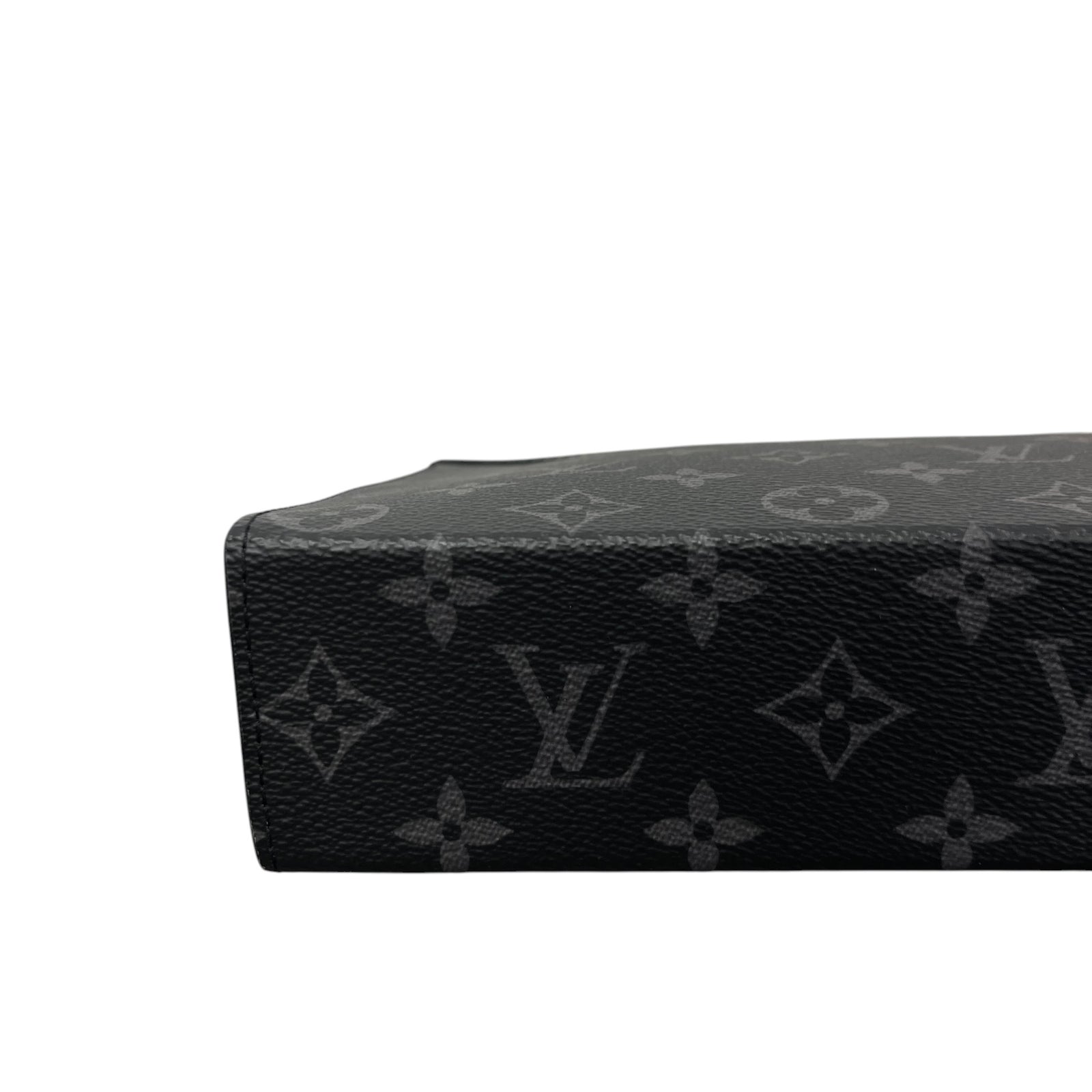 Men's Monogram Eclipse Pochette Voyage Mm Pouch Grey - Photo 6