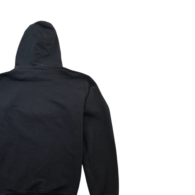 Men's Tb Logo Print Hoodie Black Size S