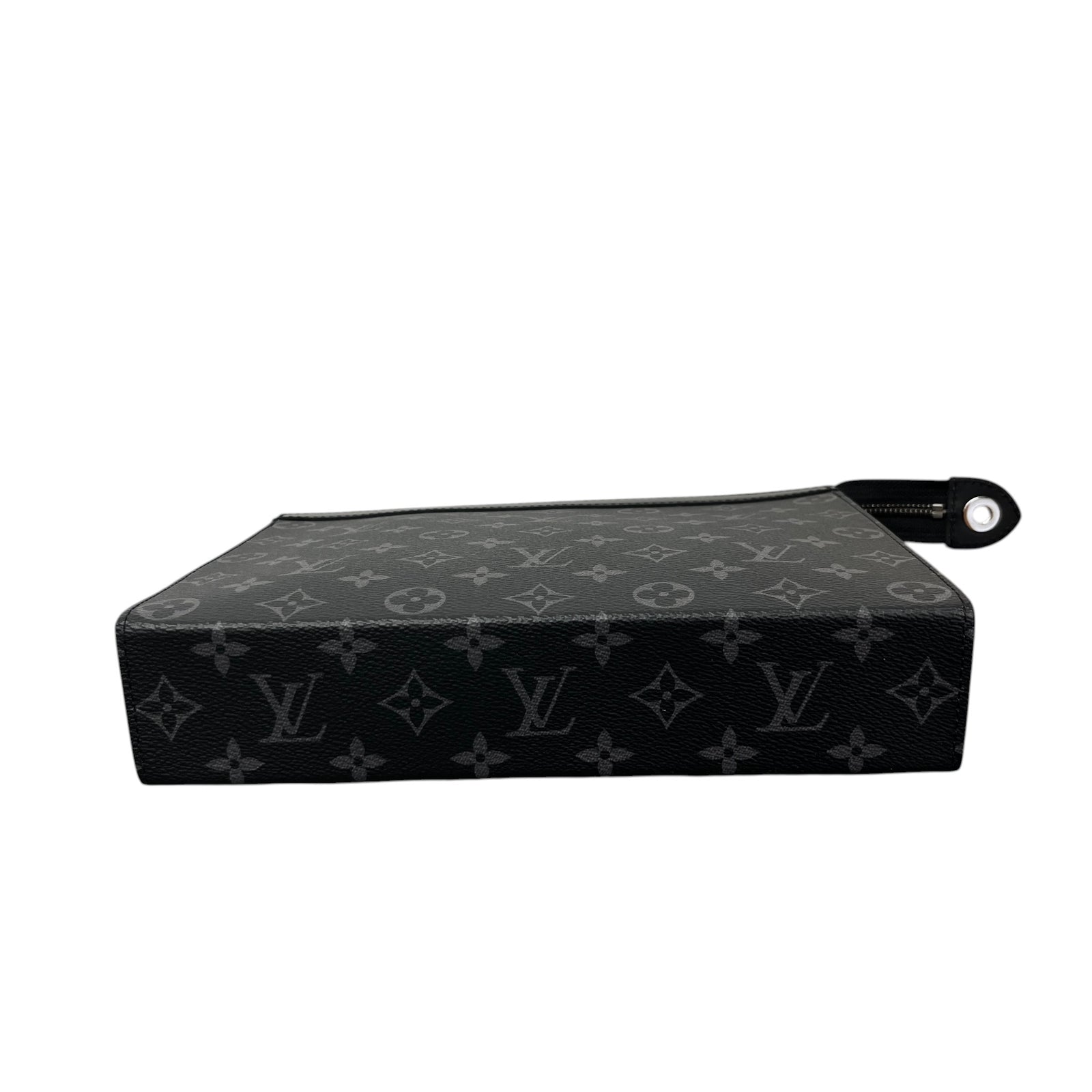 Men's Monogram Eclipse Pochette Voyage Mm Pouch Grey - Photo 8
