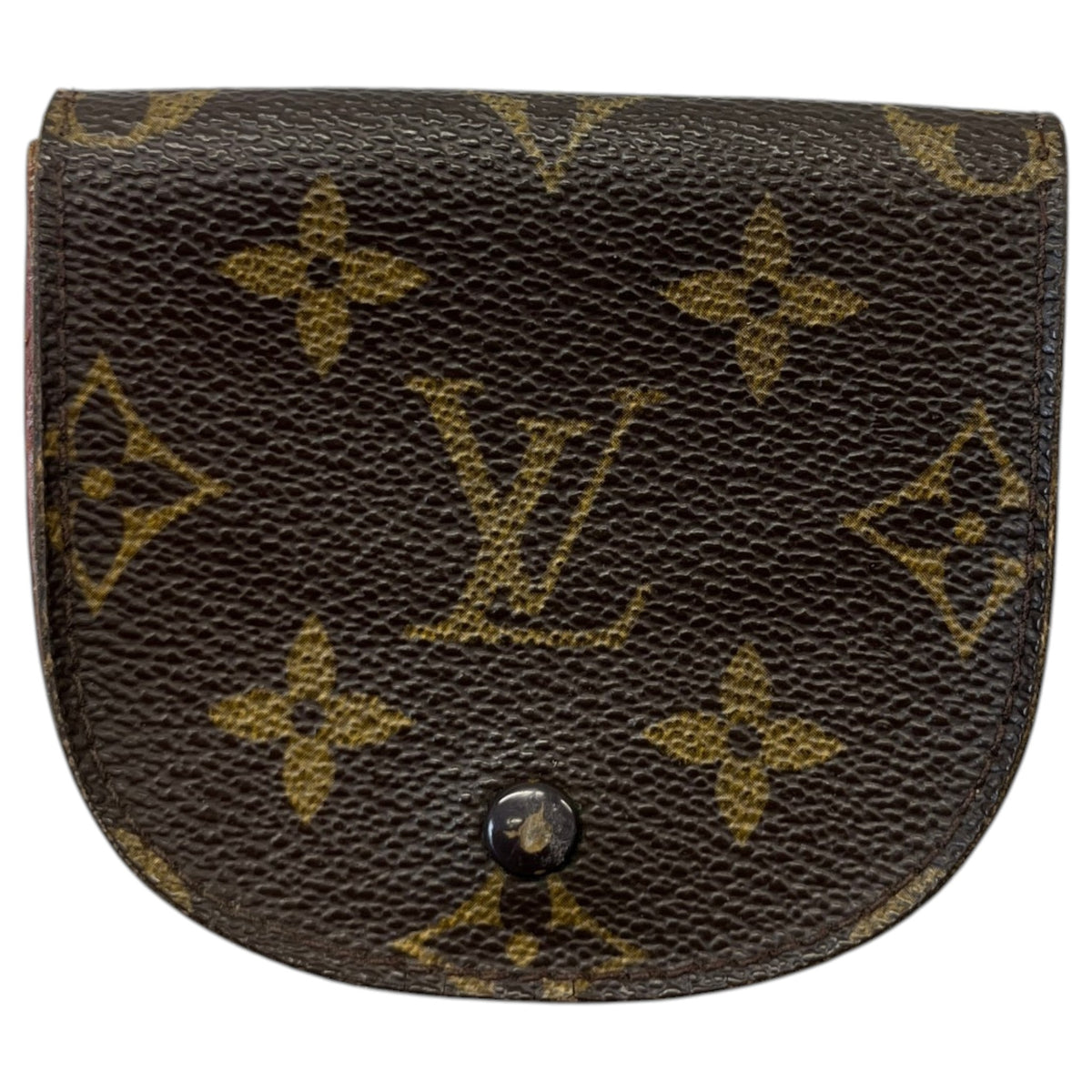 Women's Monogram Coin Purse Brown - Photo 1