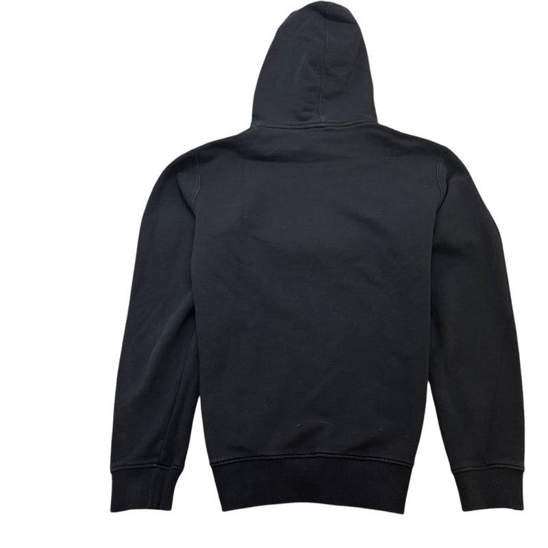 Men's Tb Logo Print Hoodie Black Size S