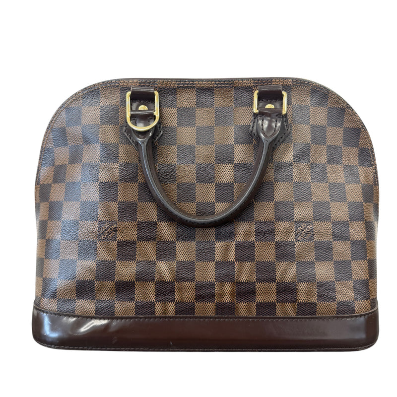 Women's Damier Ebene Alma Pm Bag Brown