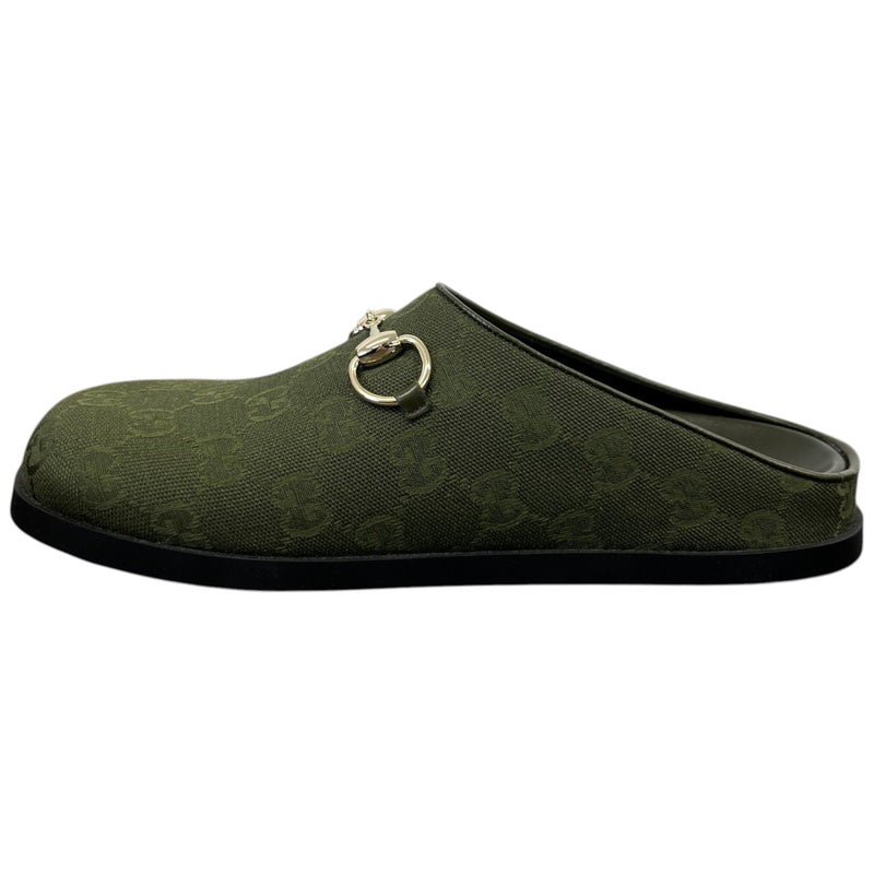 Women's Gg Supreme Mules Green Size EU 37 / UK 4