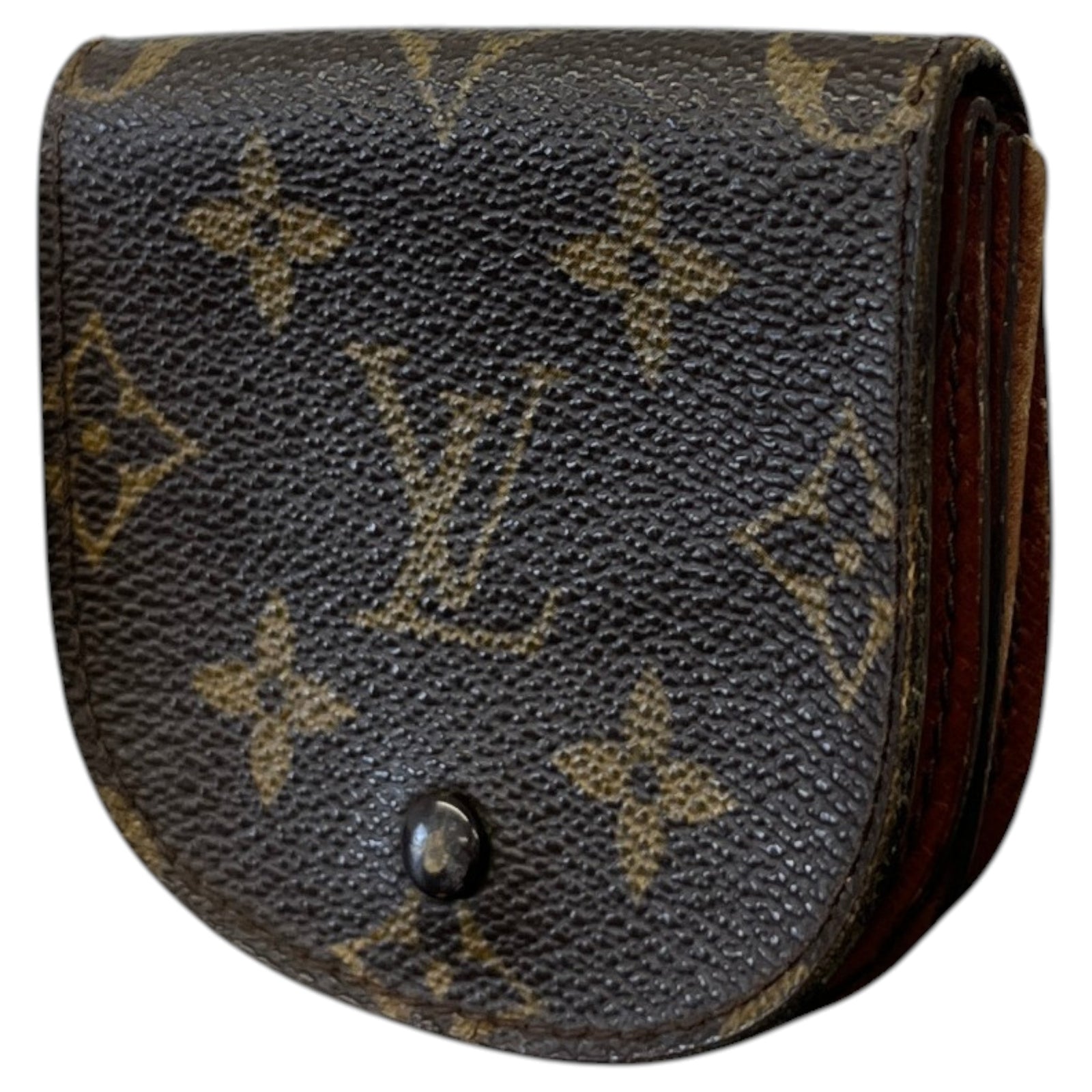 Women's Monogram Coin Purse Brown - Photo 4