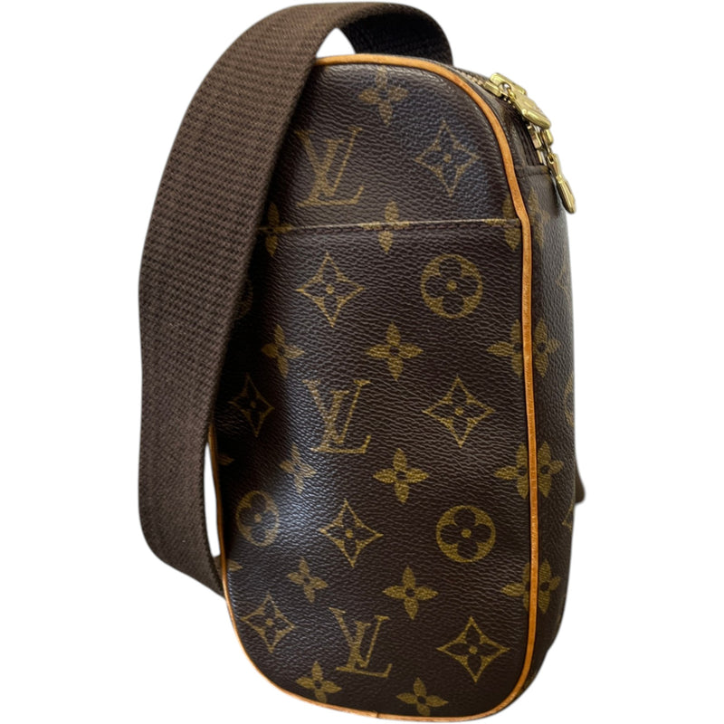 Men's Monogram Pochette Gange Messenger Bag Brown