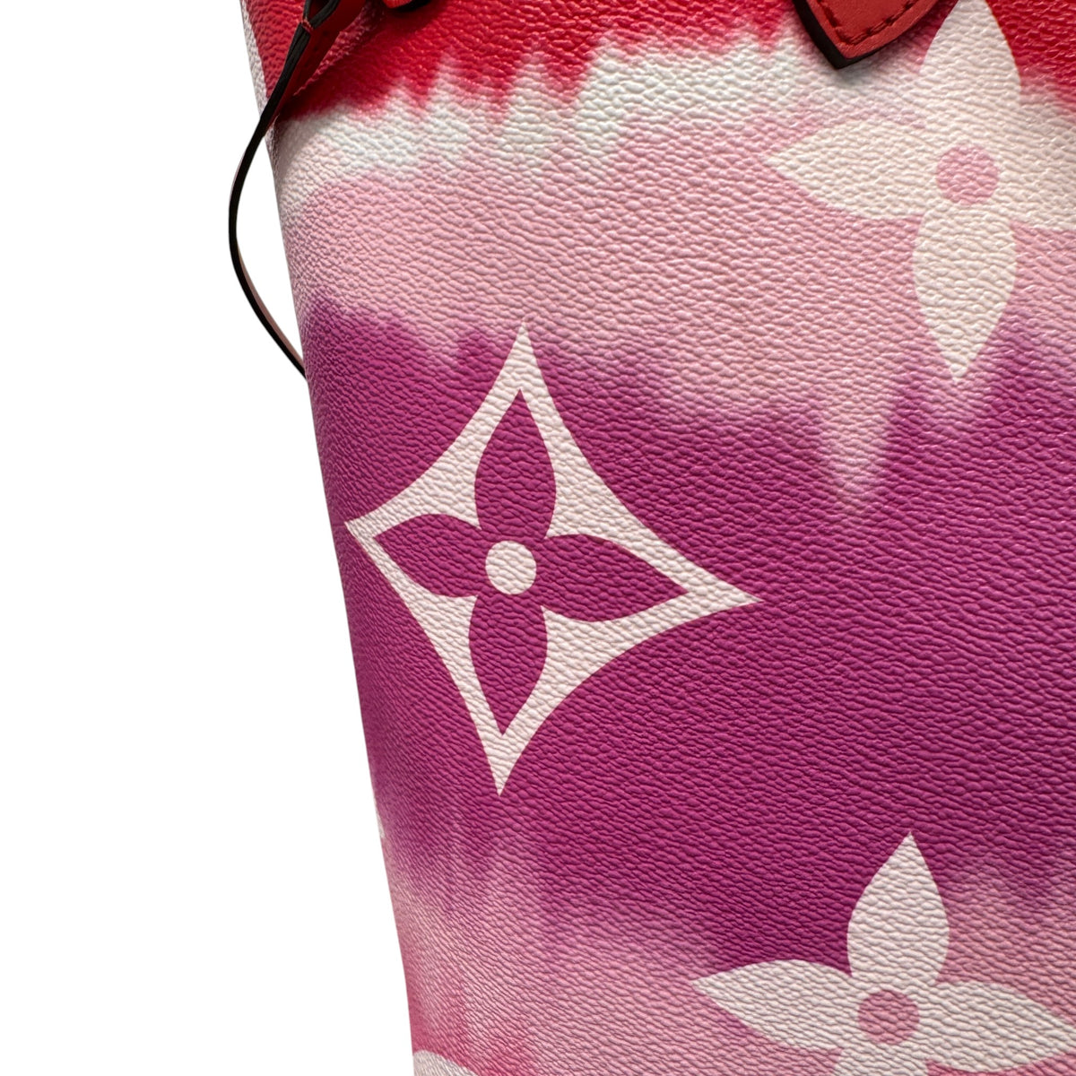 Women's Monogram Escale Neverfull MM Handbag Red - Photo 7