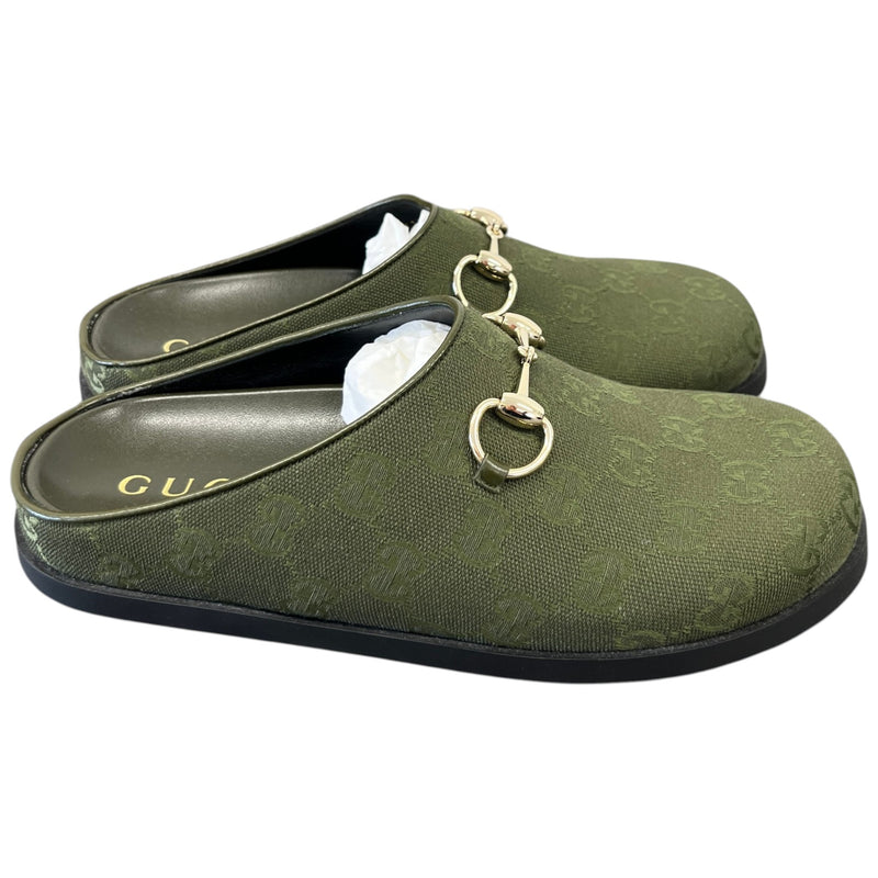 Women's Gg Supreme Mules Green Size EU 37 / UK 4