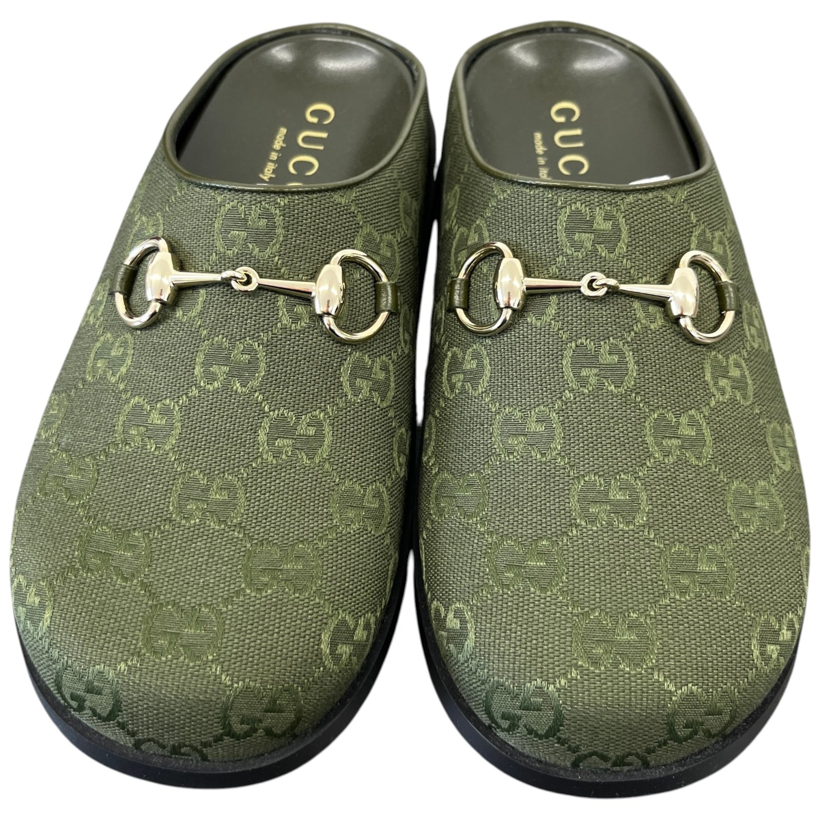 Women's Gg Supreme Mules Green Size EU 37 / UK 4 - Photo 6