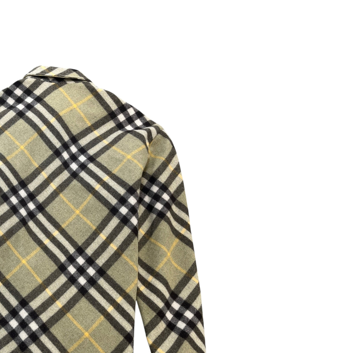 Men's Checkered OverShirt Green Size M - Photo 4