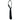 Men's Plain Tie Black
