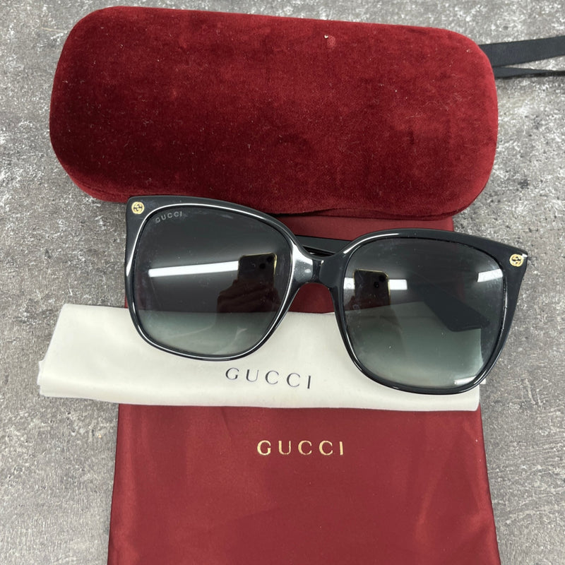 Women's GG0022S Sunglasses Black
