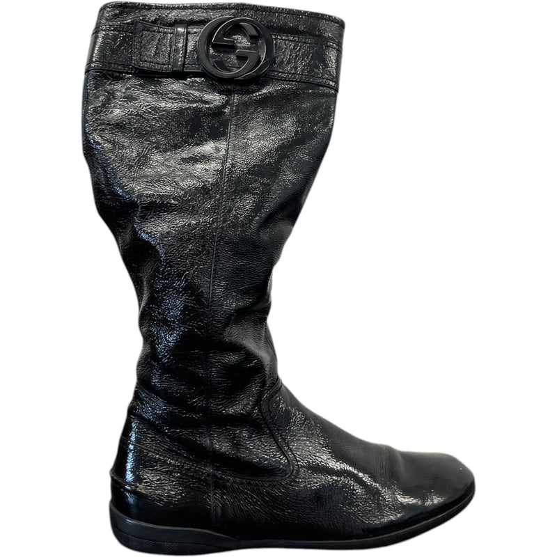 Women's Interlocking G Boots Black Size EU 36 / UK 3