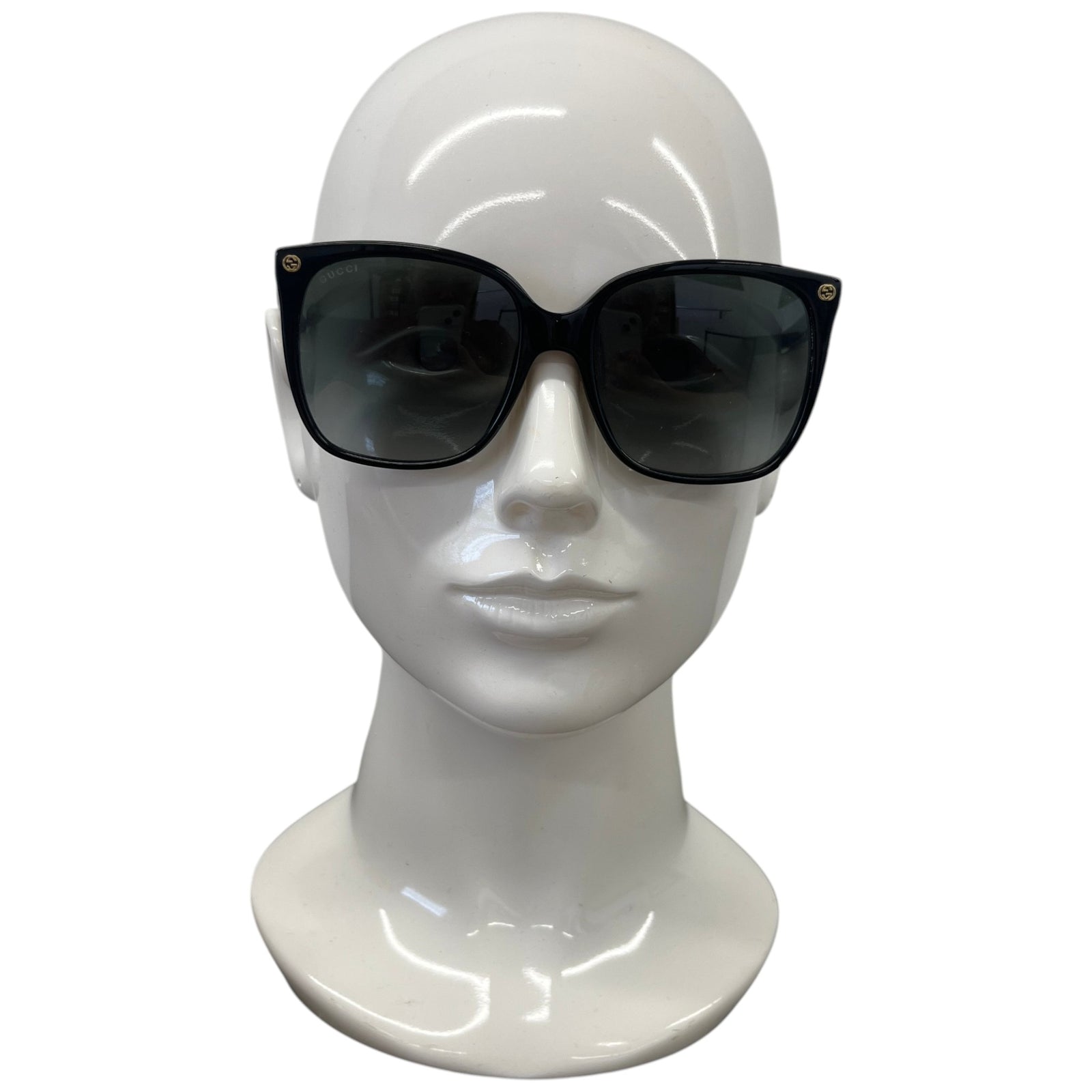 Women's GG0022S Sunglasses Black - Photo 2