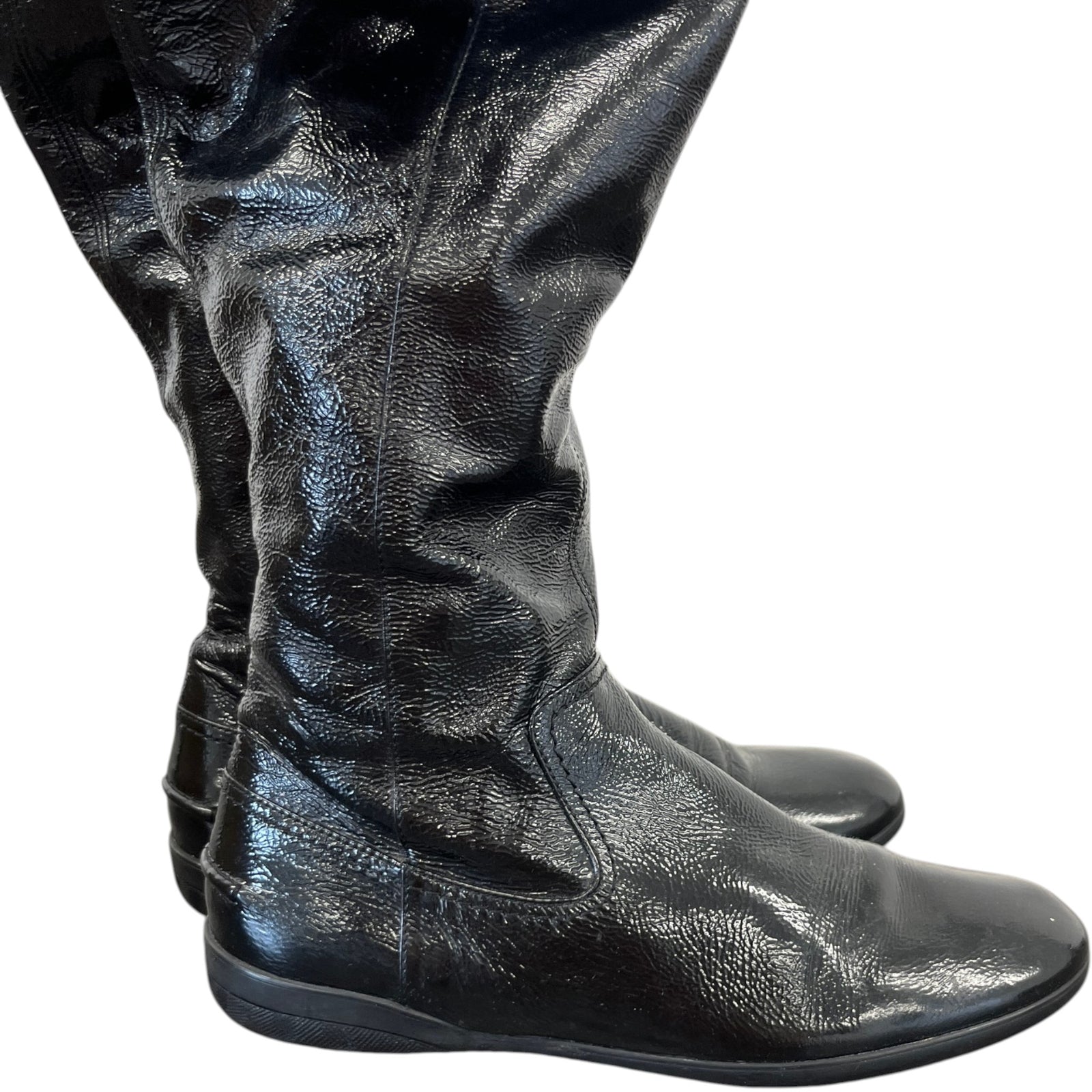 Women's Interlocking G Boots Black Size EU 36 / UK 3 - Photo 8