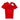 Men's Embroidered Logo T-Shirt Red Size S