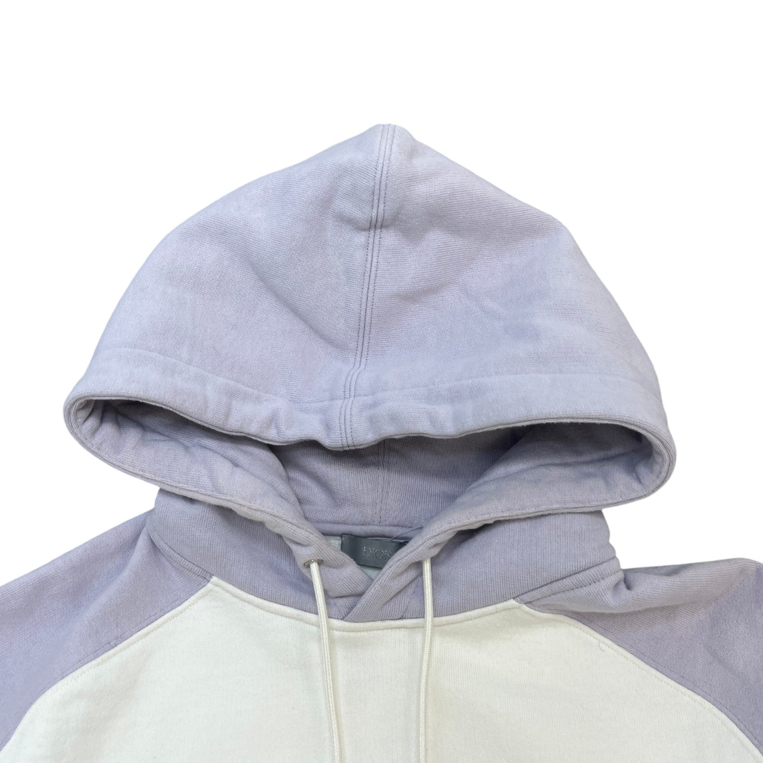 Men's X Kenny Scharf Logo Embroidered Varsity Hoodie White Size M - Photo 5