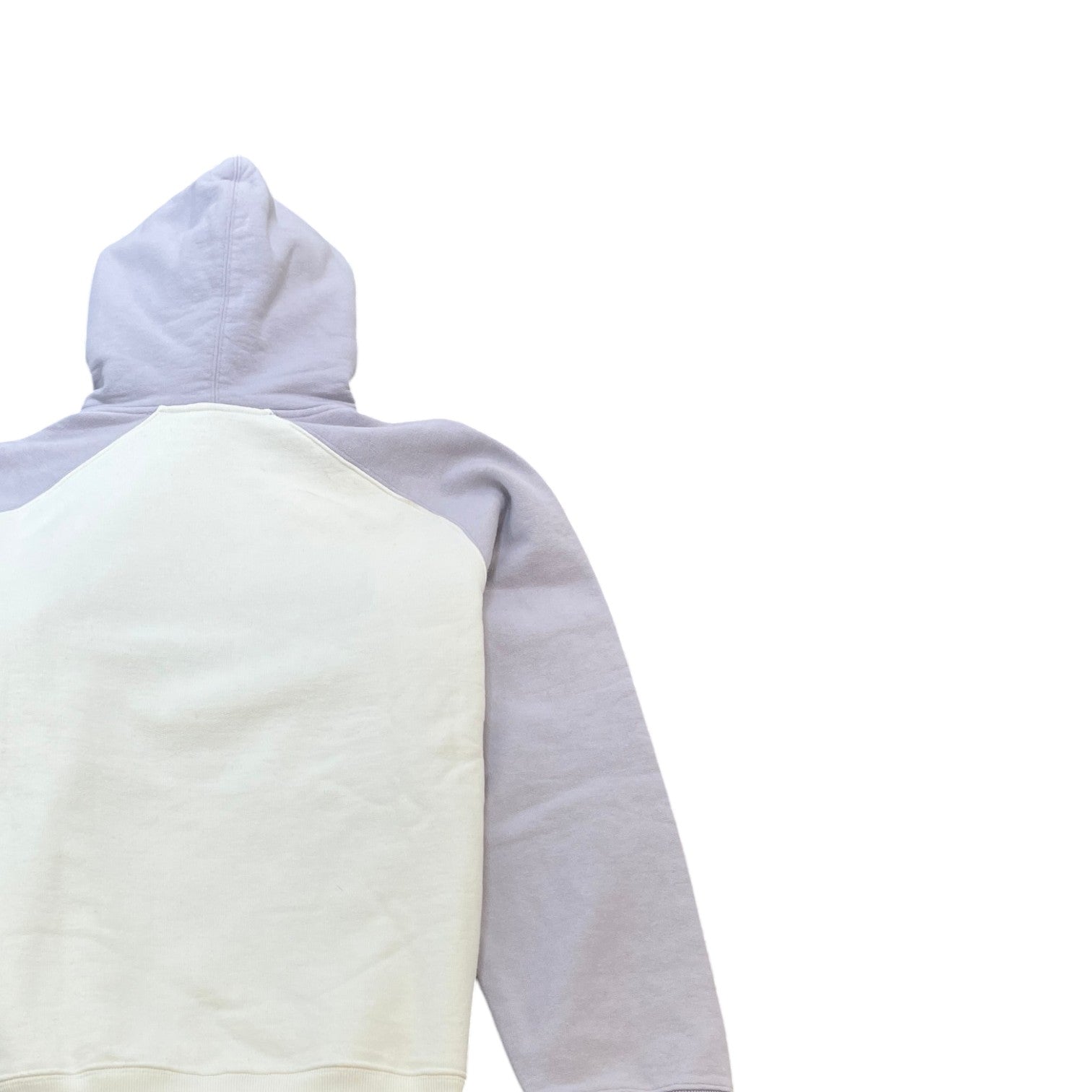 Men's X Kenny Scharf Logo Embroidered Varsity Hoodie White Size M - Photo 4