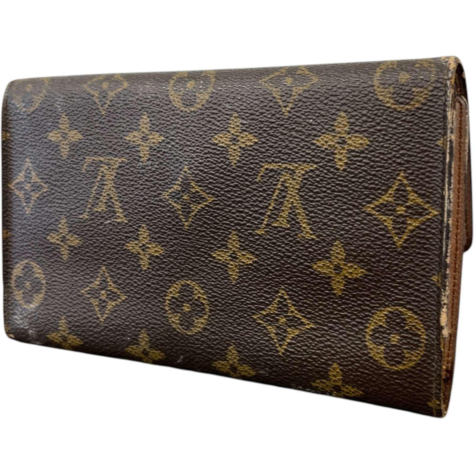 Women's Monogram Porte-Monnaie Tresor Wallet Brown - Photo 8