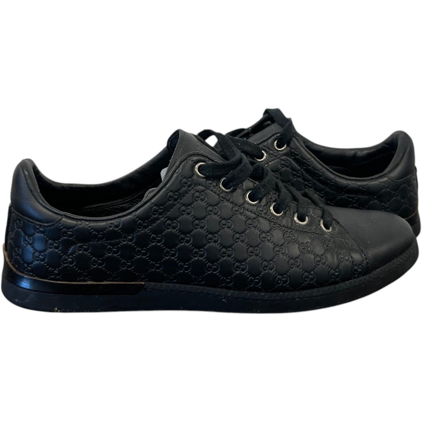 Women's Gg Supreme Low Trainers Black Size EU 38 / UK 5 - Photo 3