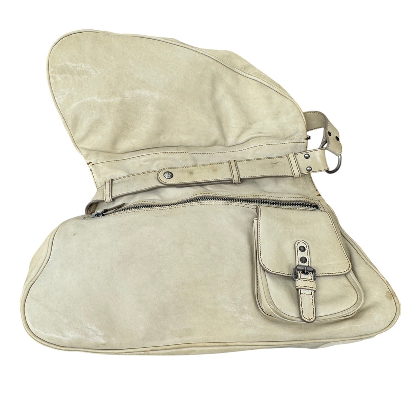 Women's Gaucho Double Saddle Bag Cream