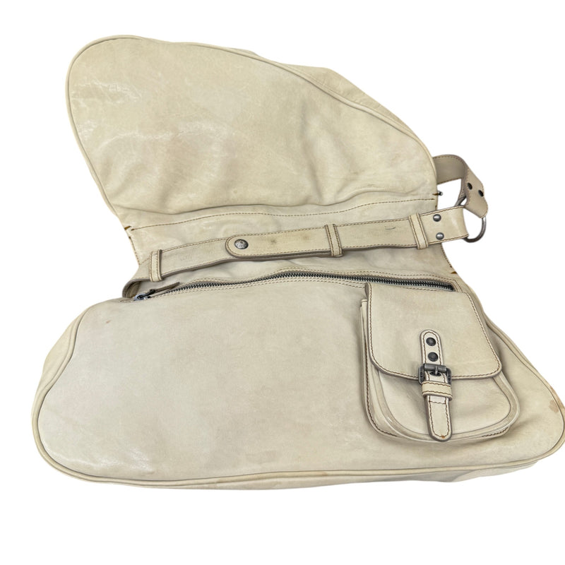Women's Gaucho Double Saddle Bag Cream