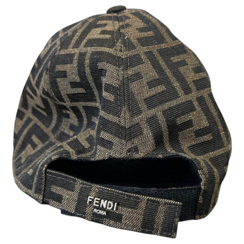 Men's Ff Monogram Cap Brown