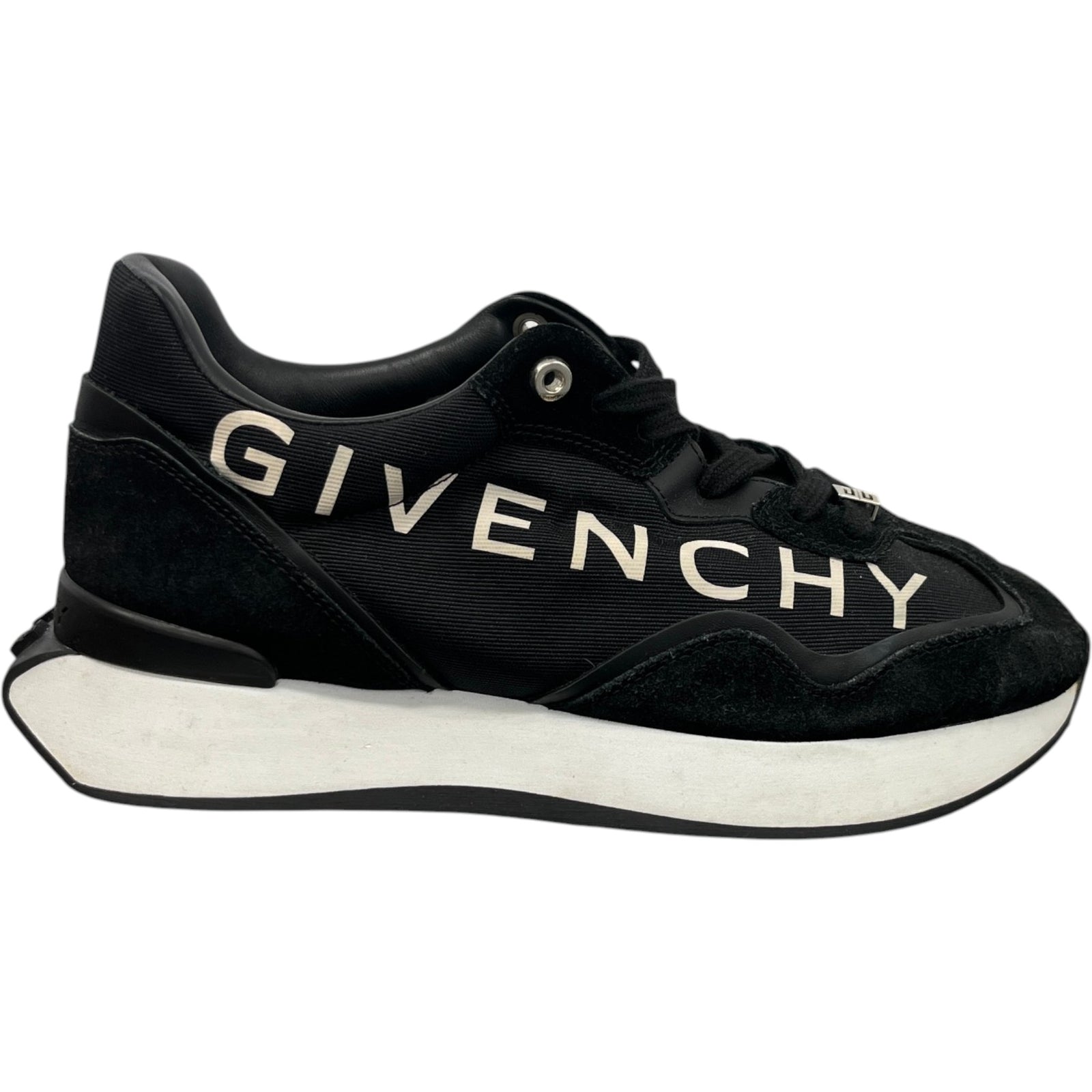Men's Giv Runner Low Trainers Black Size EU 40 / UK 6 - Photo 1