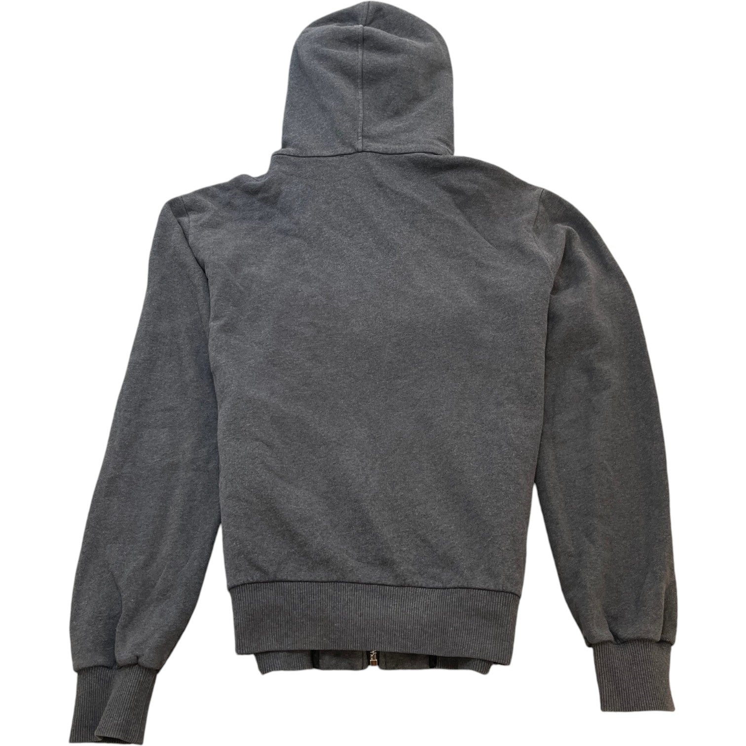 Men's Plaque Logo Zip Up Hoodie Grey Size IT 50 / UK L - Photo 2