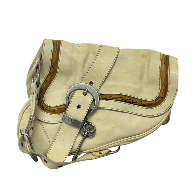 Women's Gaucho Double Saddle Bag Cream