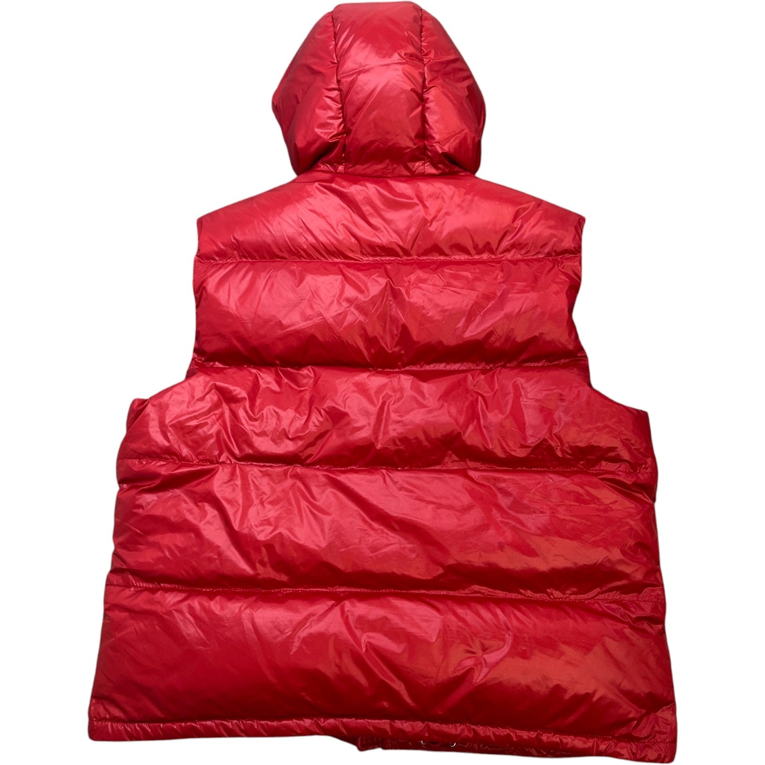 Men's Logo Print Gilet Red Size XL - Photo 2