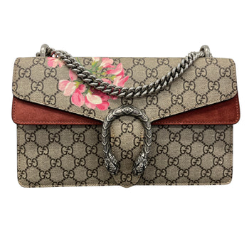 Women's Medium Dionysus Gg Supreme Blooms Bag Beige