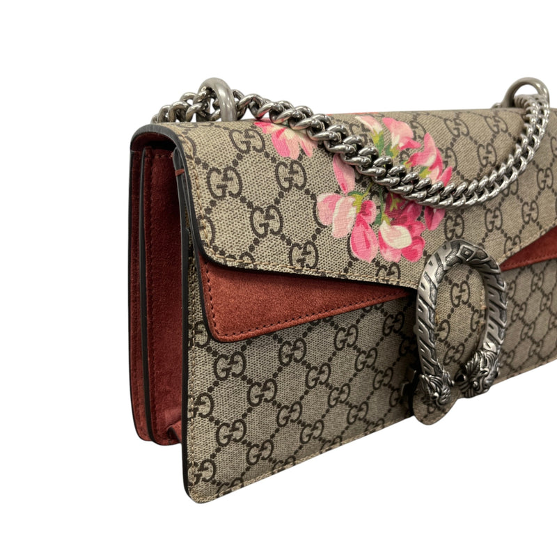 Women's Medium Dionysus Gg Supreme Blooms Bag Beige