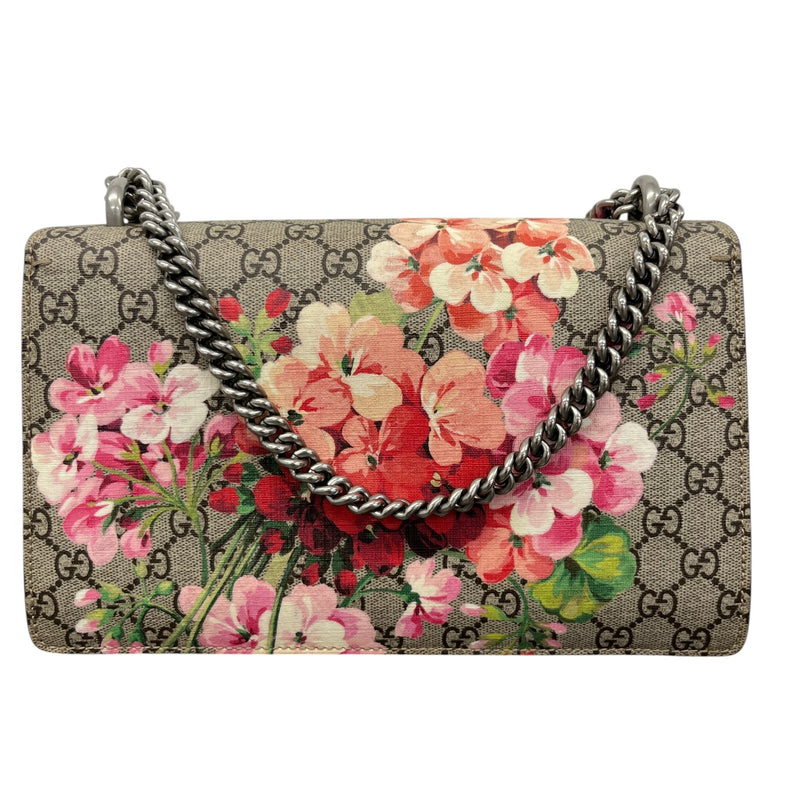 Women's Medium Dionysus Gg Supreme Blooms Bag Beige