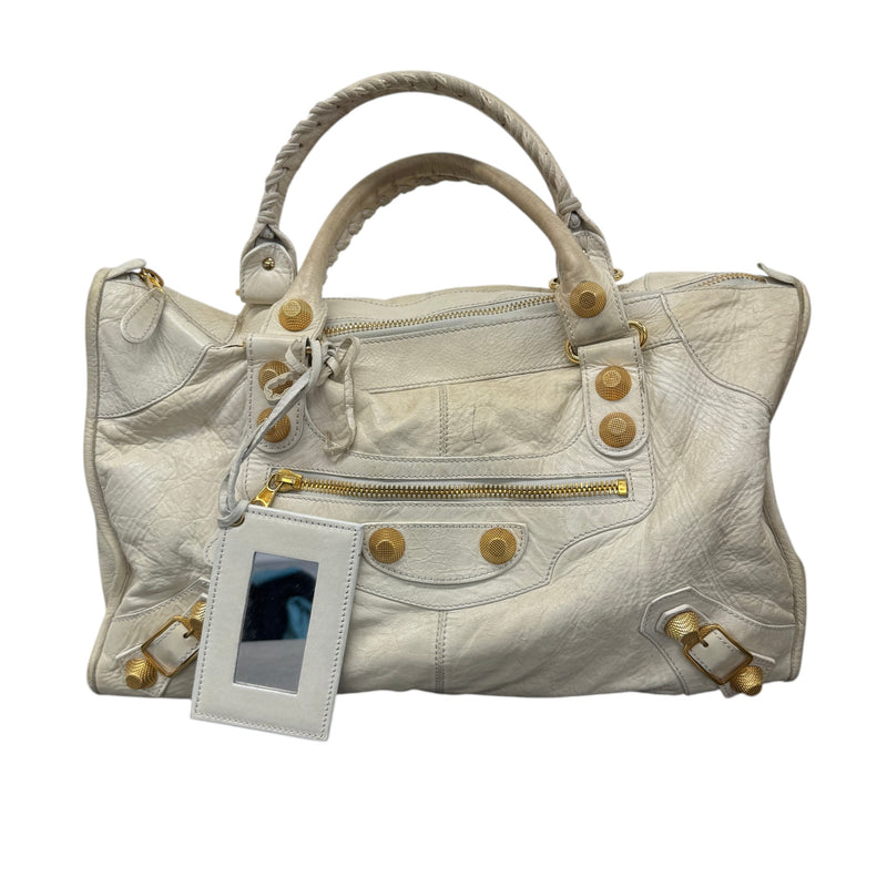 Women's Large City Bag White