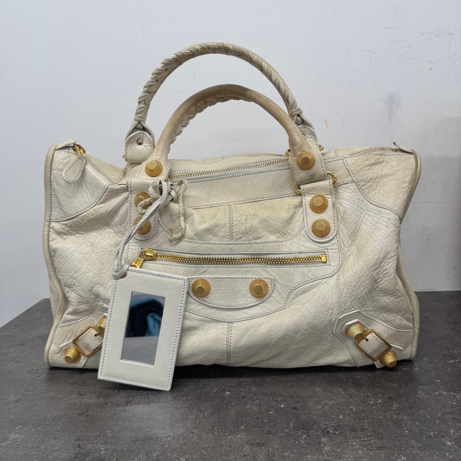Women's Large City Bag White - Photo 19