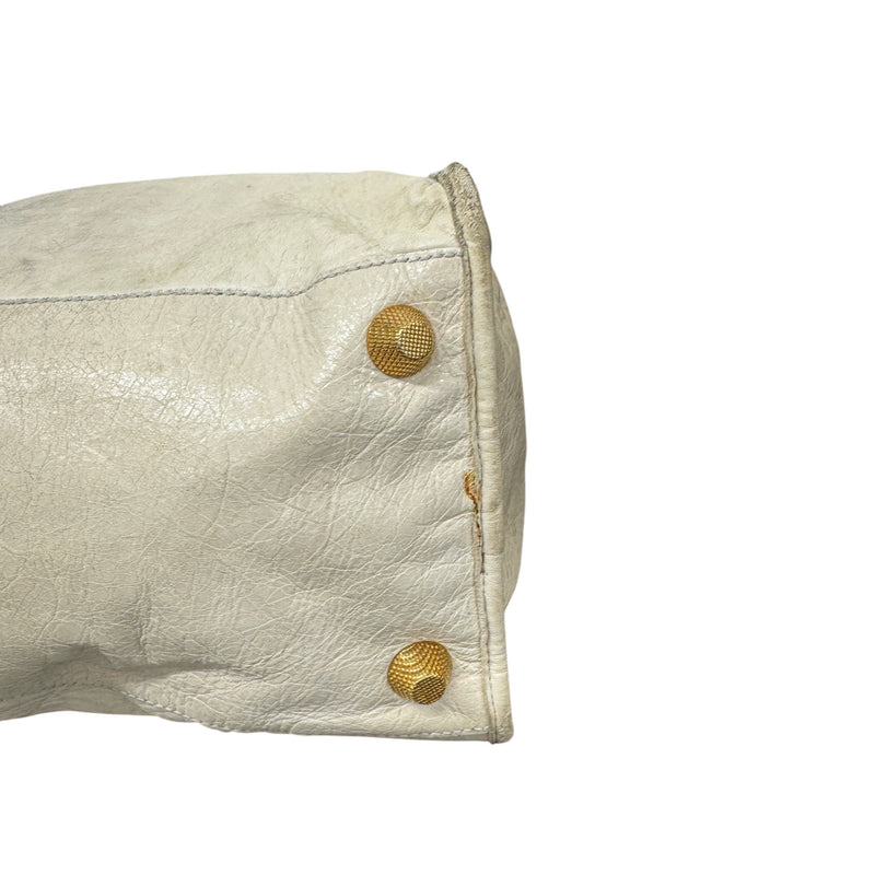 Women's Large City Bag White
