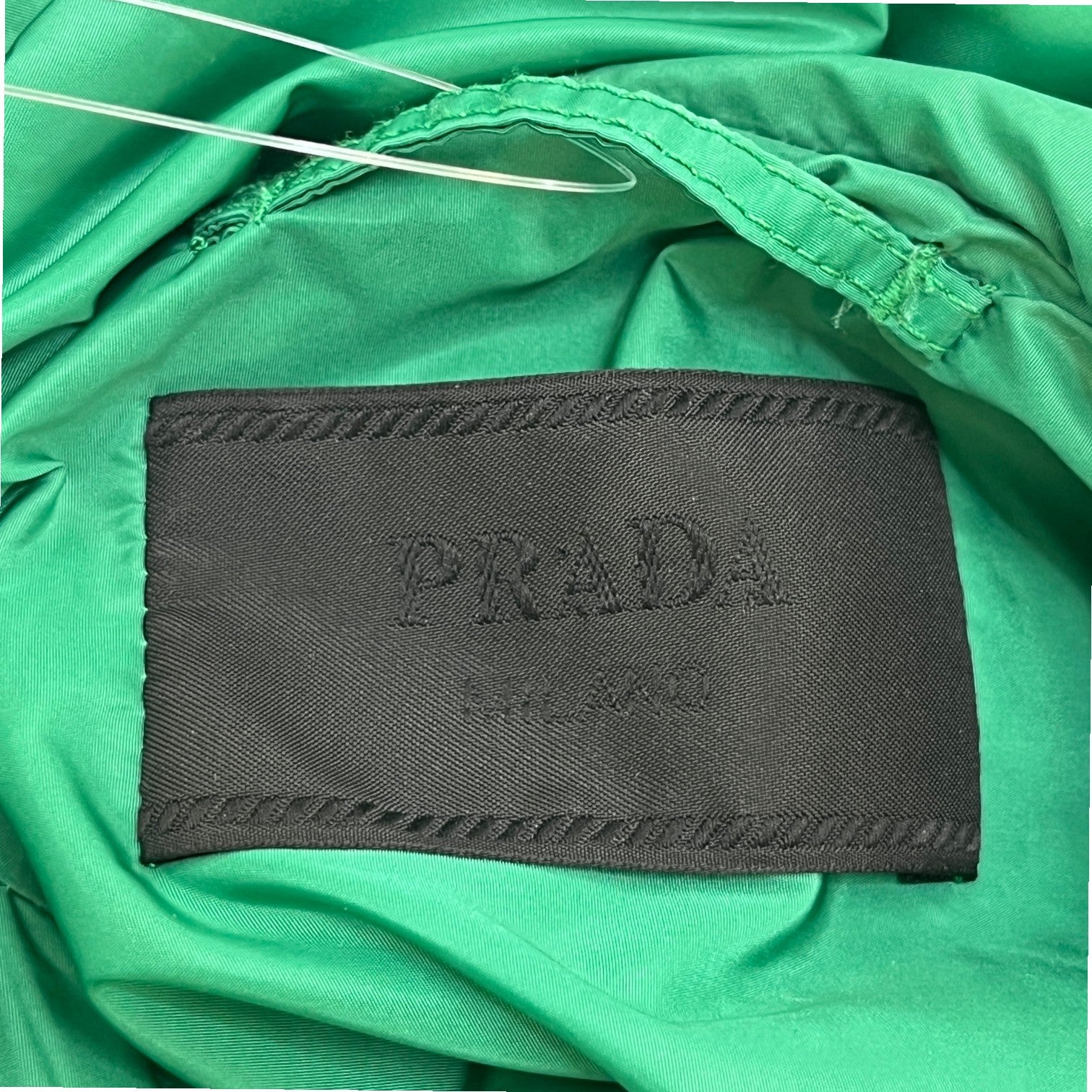 Men's Re-Nylon Logo Windbreaker Green Size XS - Photo 6