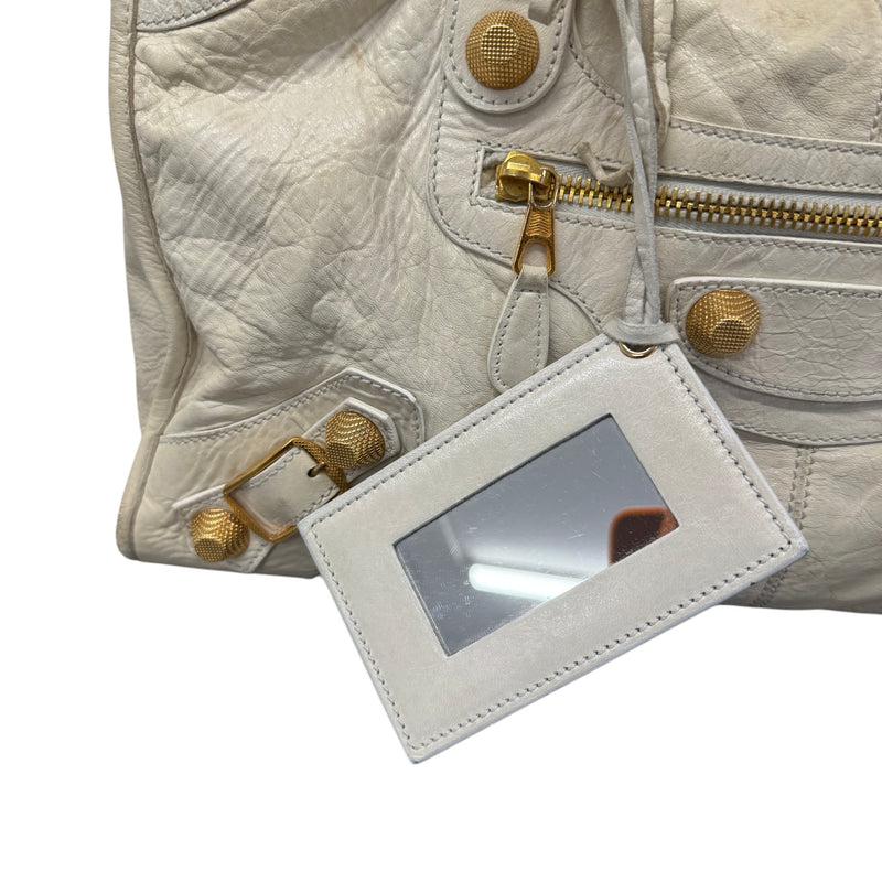 Women's Large City Bag White