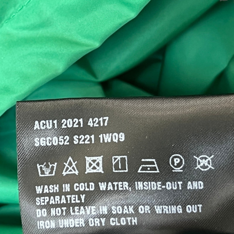 Men's Re-Nylon Logo Windbreaker Green Size XS