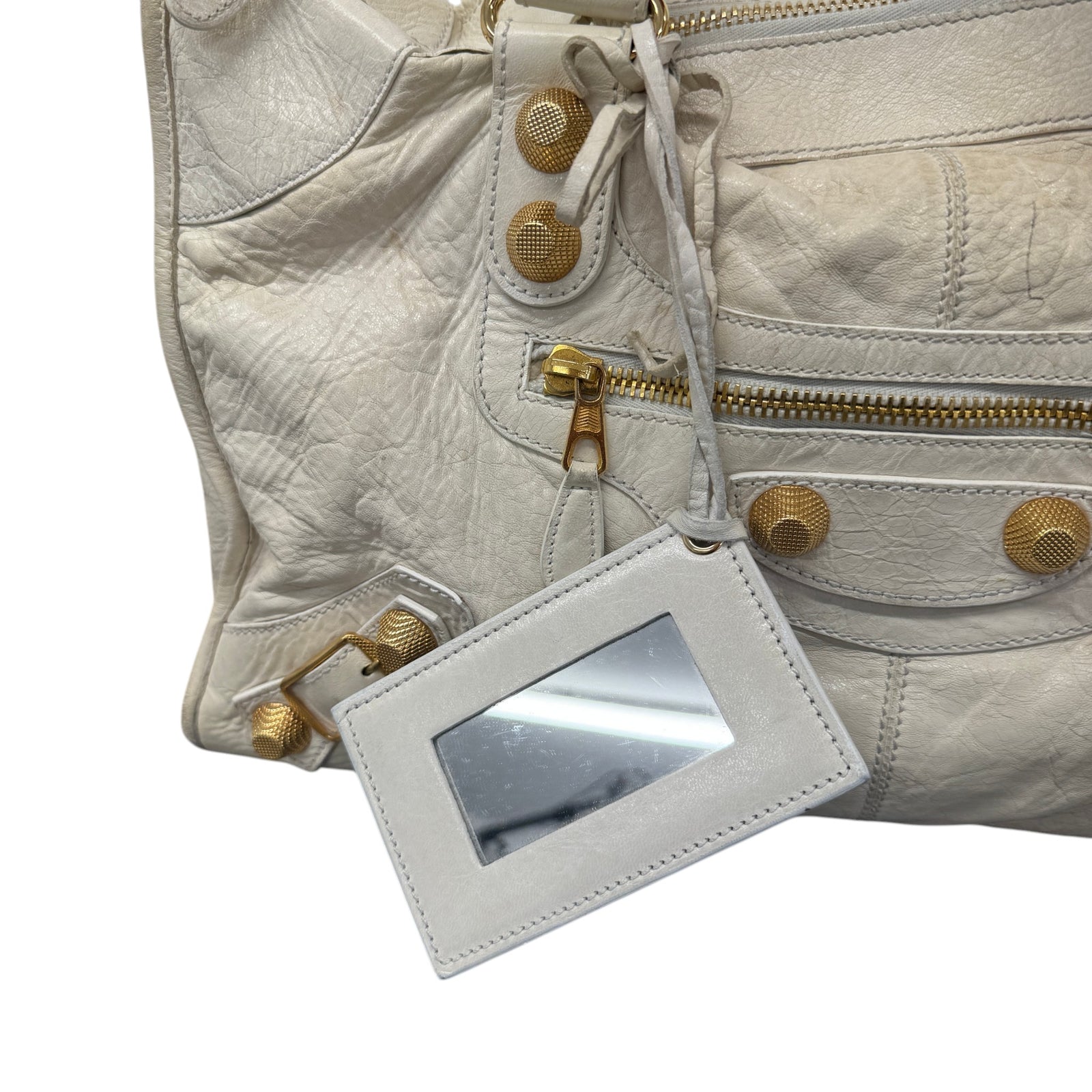 Women's Large City Bag White - Photo 10