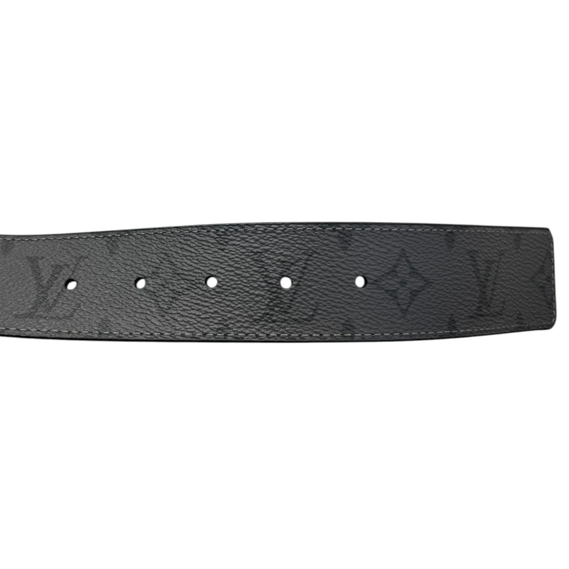 Men's Reversible LV Initials Belt Black Size 32"