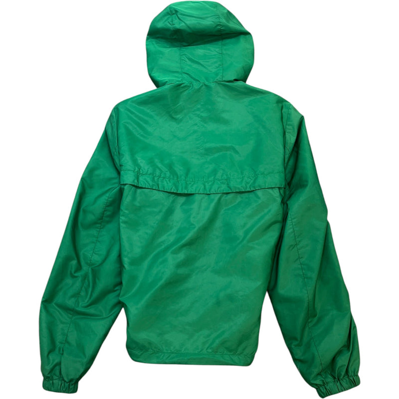Men's Re-Nylon Logo Windbreaker Green Size XS
