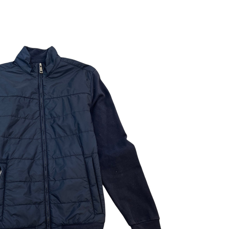 Men's Re-Nylon Tab Logo Set Full Tracksuit Navy Size M