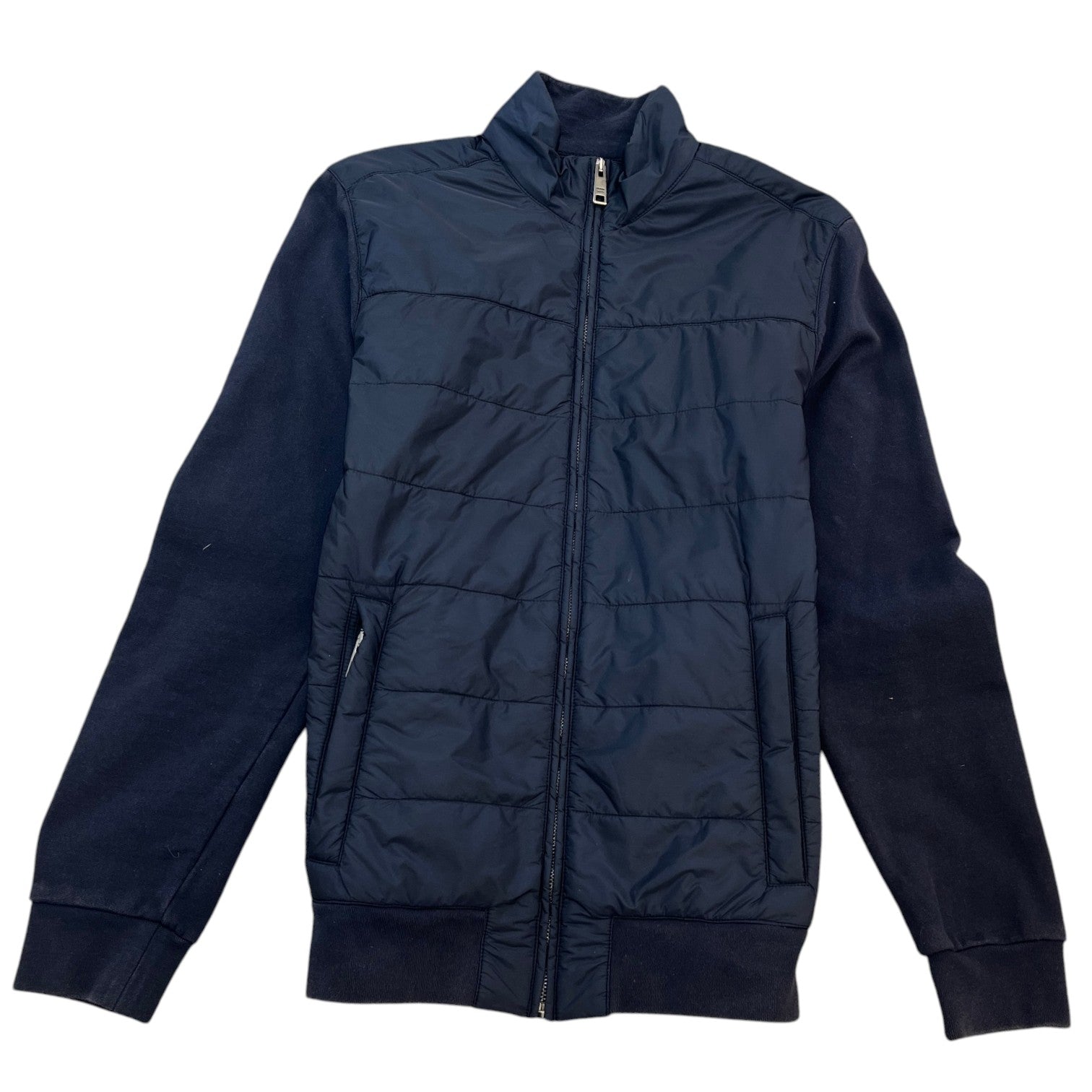 Men's Re-Nylon Tab Logo Set Full Tracksuit Navy Size M - Photo 2