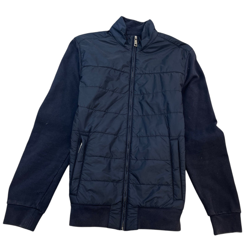 Men's Re-Nylon Tab Logo Set Full Tracksuit Navy Size M