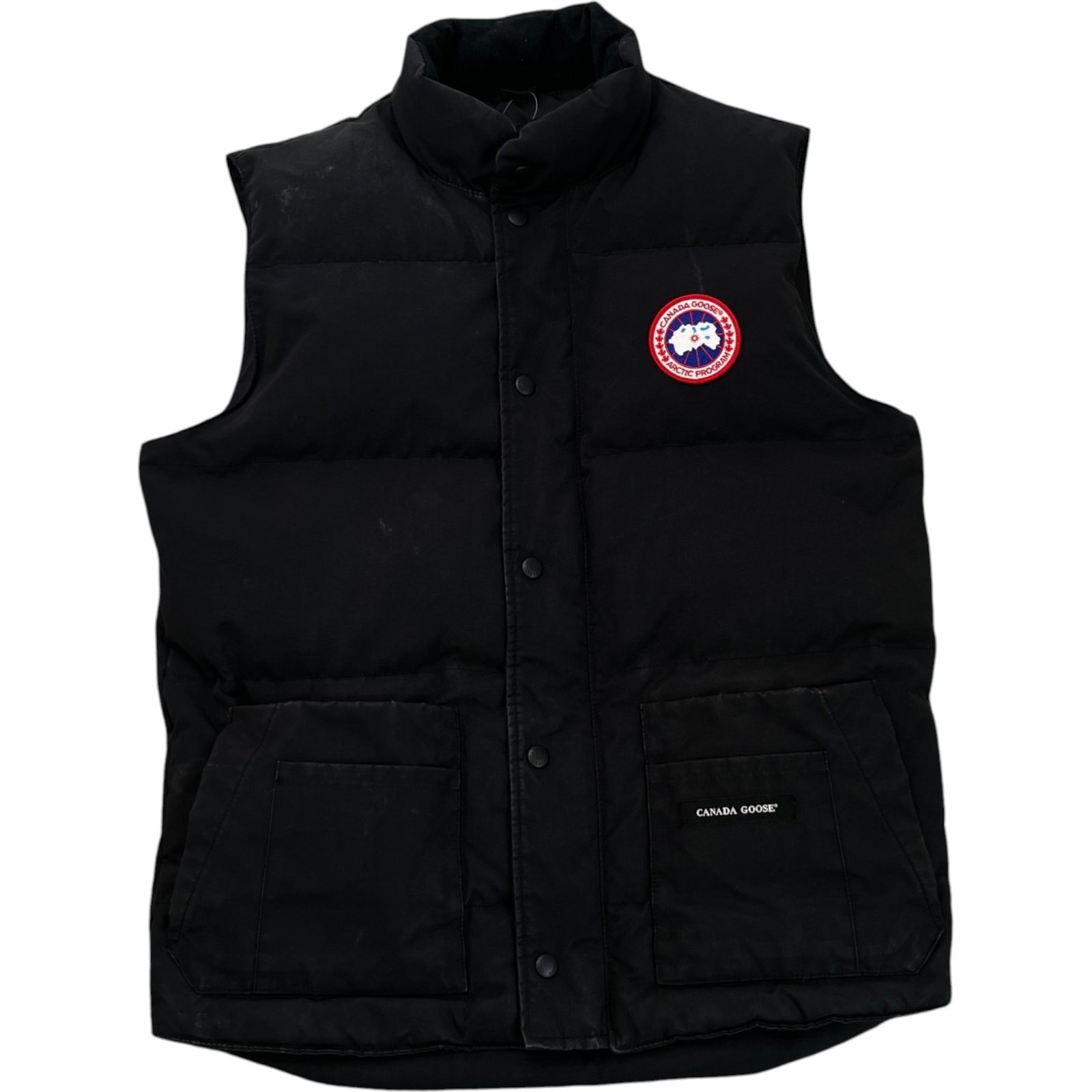 Men's Freestyle Crew Gilet Black Size M - Photo 1